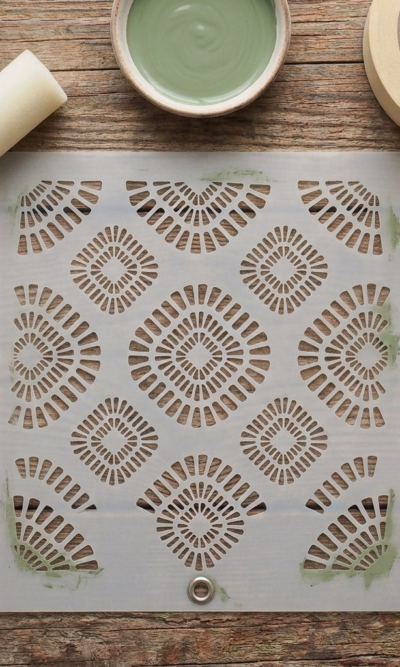 30 STENCIL BOTÁNICO MUEBLE