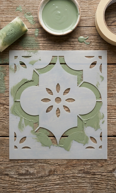 2 STENCIL VINTAGE