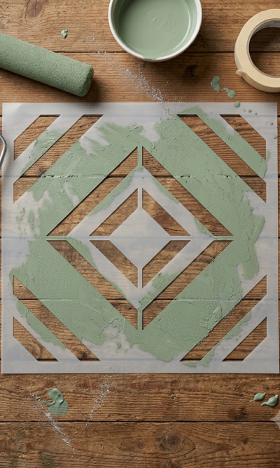 5 STENCIL GEOMÉTRICO