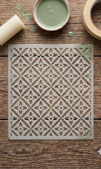 STENCIL ENCANTO FLORAL