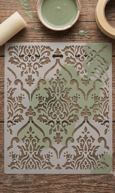 33 STENCIL ARABESCO MAXI