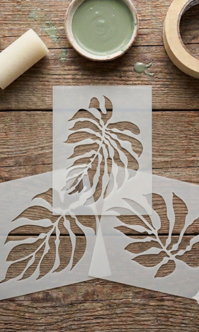 17 STENCIL PACK MONSTERA