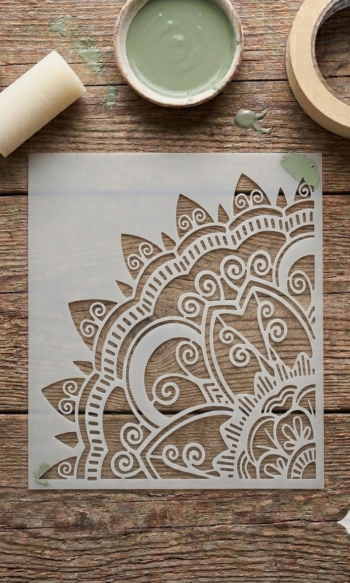 STENCIL MANDALA 3