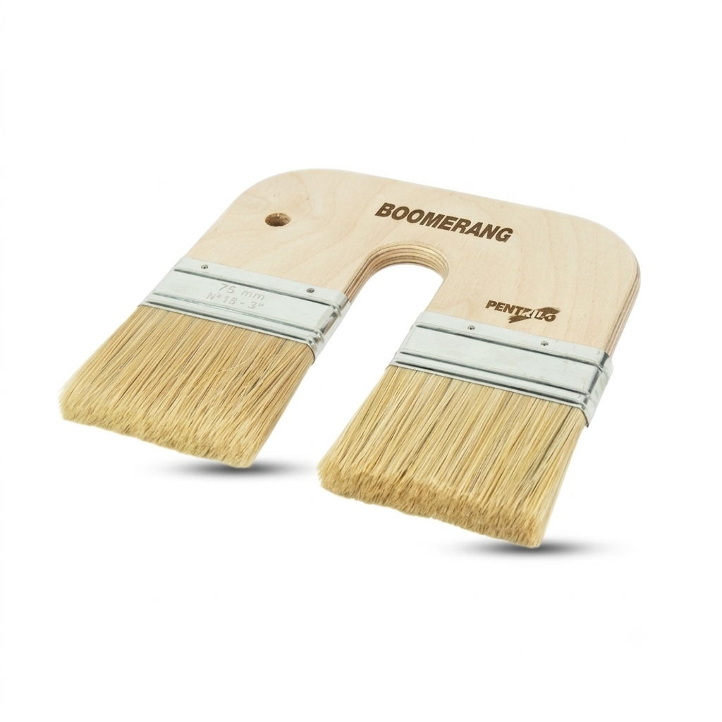 55 Brocha doble Boomerang