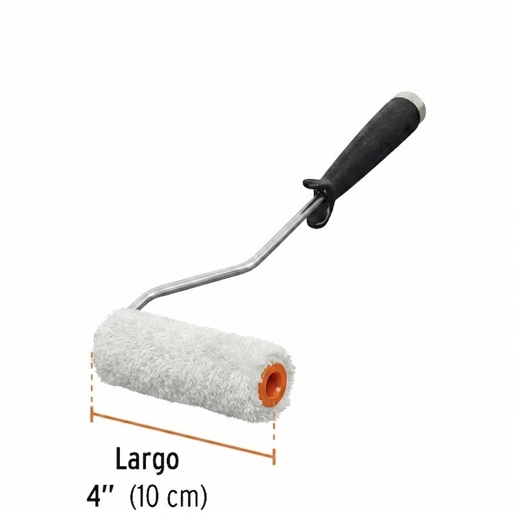 42 Rodillo de Microfibra 10 cm + Mango - Imagen 2