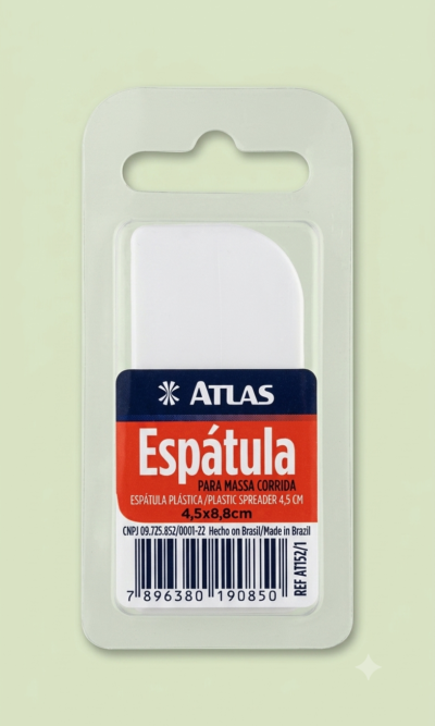 48 Espátula plástica 4.5 cm